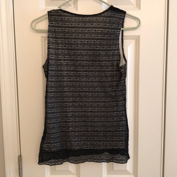 White House Black Market Black Tank Top - Picture 2 of 3